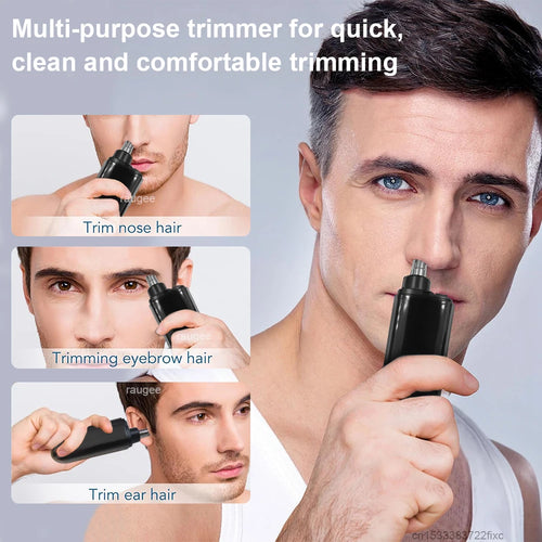Aparador de Pelos Faciais Portátil USB