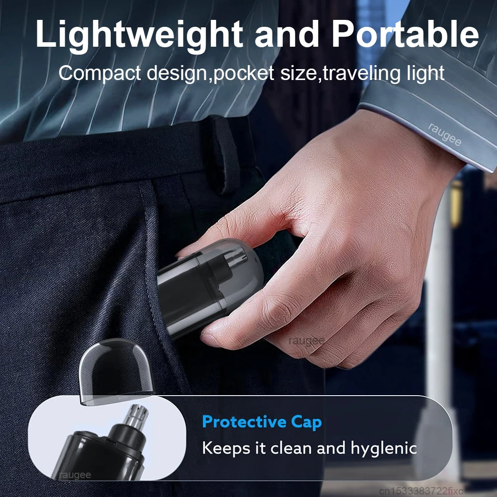 Aparador de Pelos Faciais Portátil USB