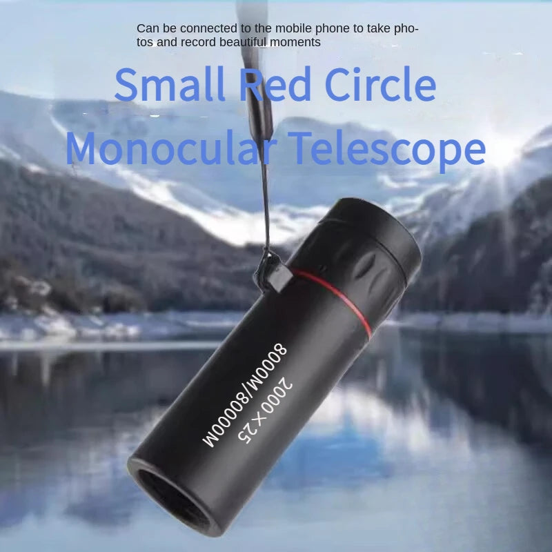 Mini Telescópio Monocular Pro 2000x25